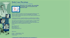 Desktop Screenshot of mediclane.com